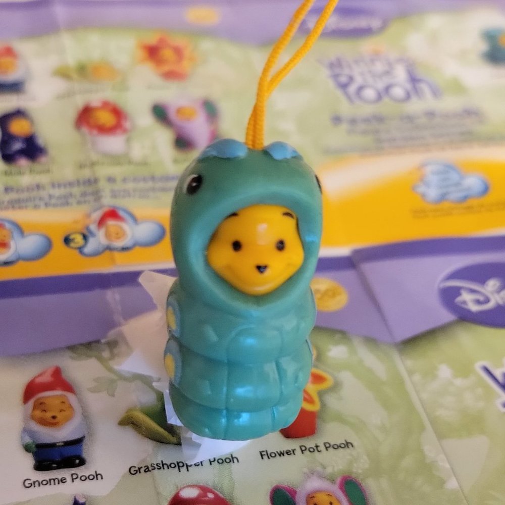 Winnie The Pooh Peek-a-Pooh #12 Garden Series Caterpillar Tomy Yujin